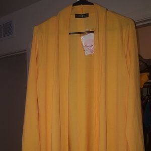 Long duster cardigan sweater